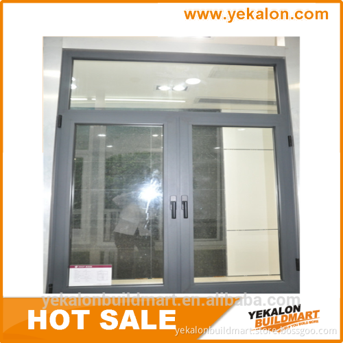 Free sample new design aluminium frame sliding glass window